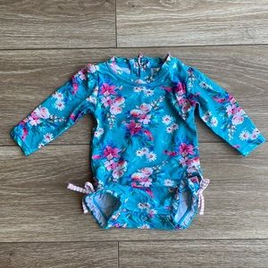 Ruffle Butts infant girls swimsuit size 6-12months